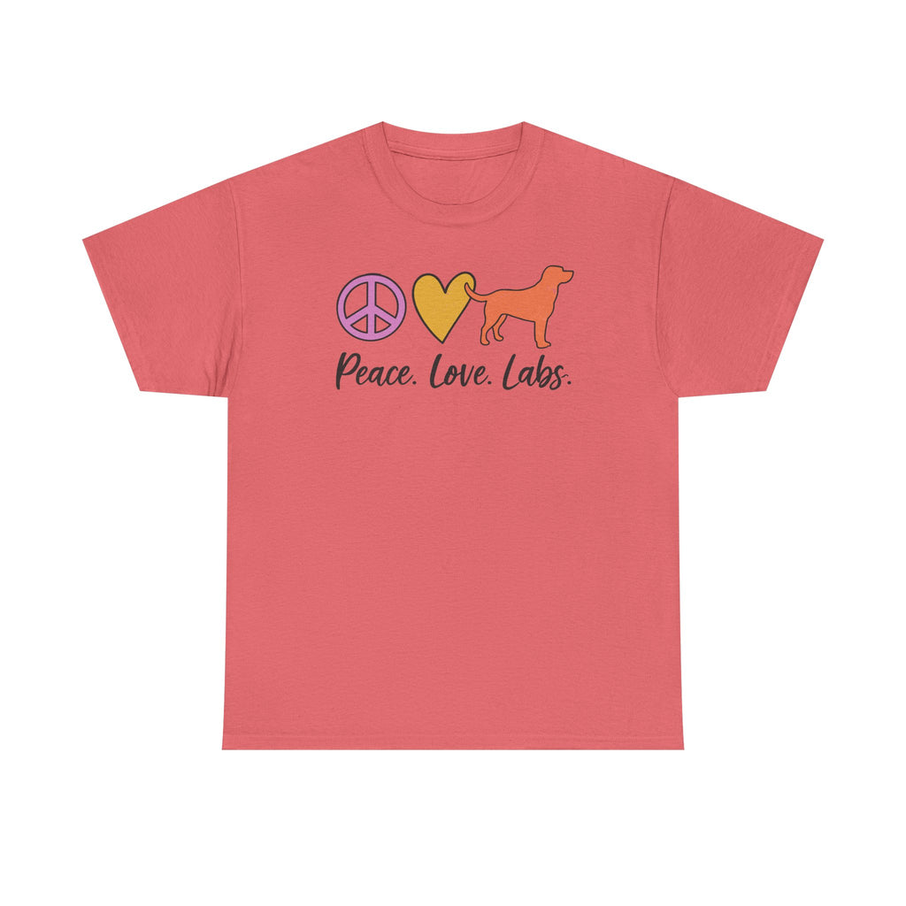 Peace Love Labs Labrador t-shirt, view 2