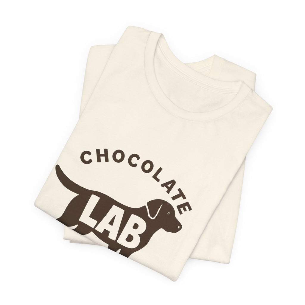 Chocolate Lab Silhouette Tee