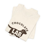 Chocolate Lab Silhouette Tee