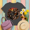 Cruisin' Beagle Hot Rod T-Shirt in Dark Heather