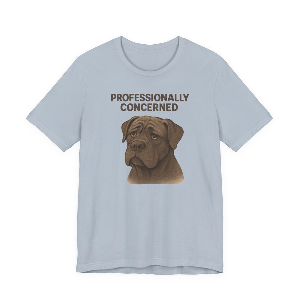 Cane Corso Professionally Concerned t-shirt