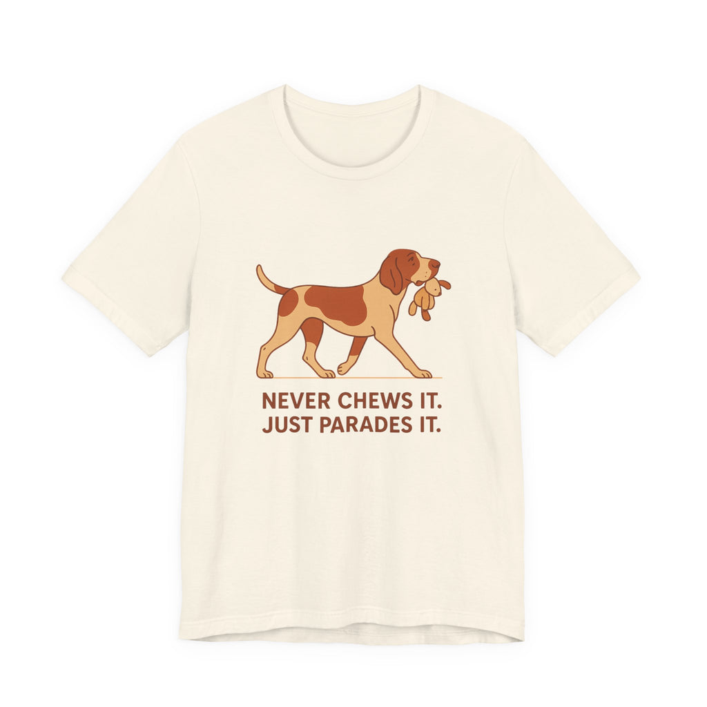 Bracco Italiano Never Chews It Tee