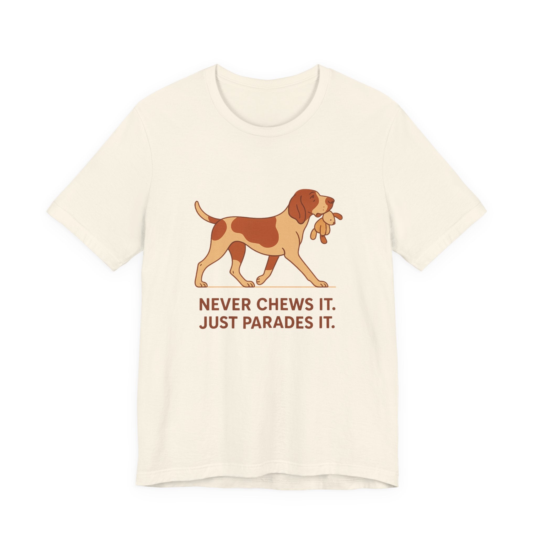 Bracco Italiano Never Chews It Tee