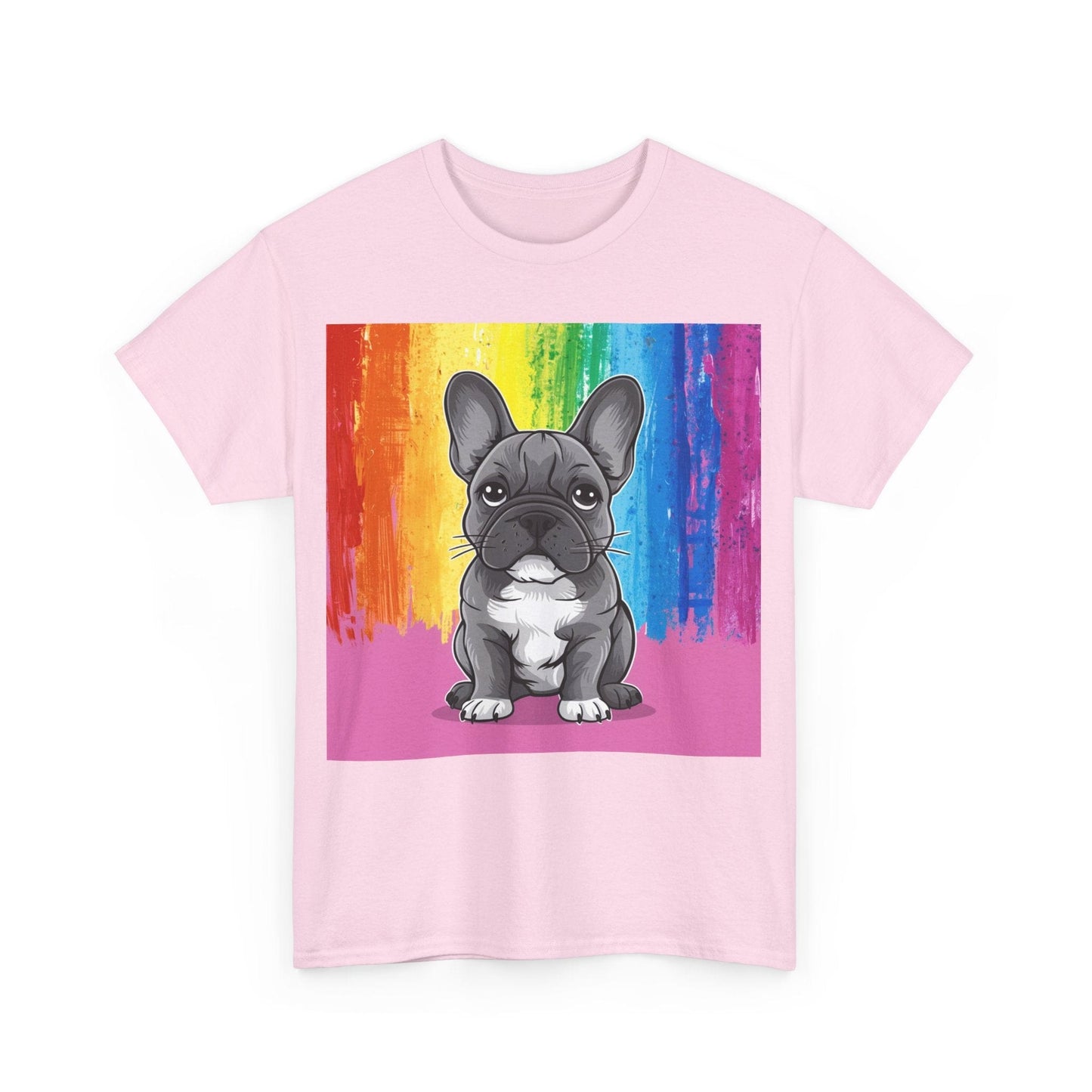 French Bulldog Rainbow Tee T-Shirt