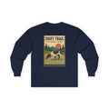 German Shorthaired Pointer Sniff Trail National Park Long Sleeve Tee in Navy