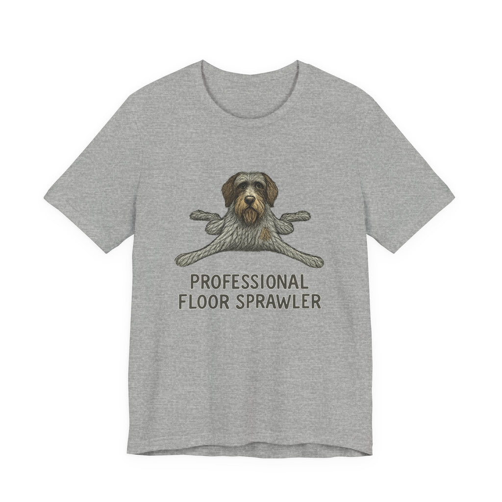Wirehaired Pointing Griffon Professional Floor Sprawler Tee