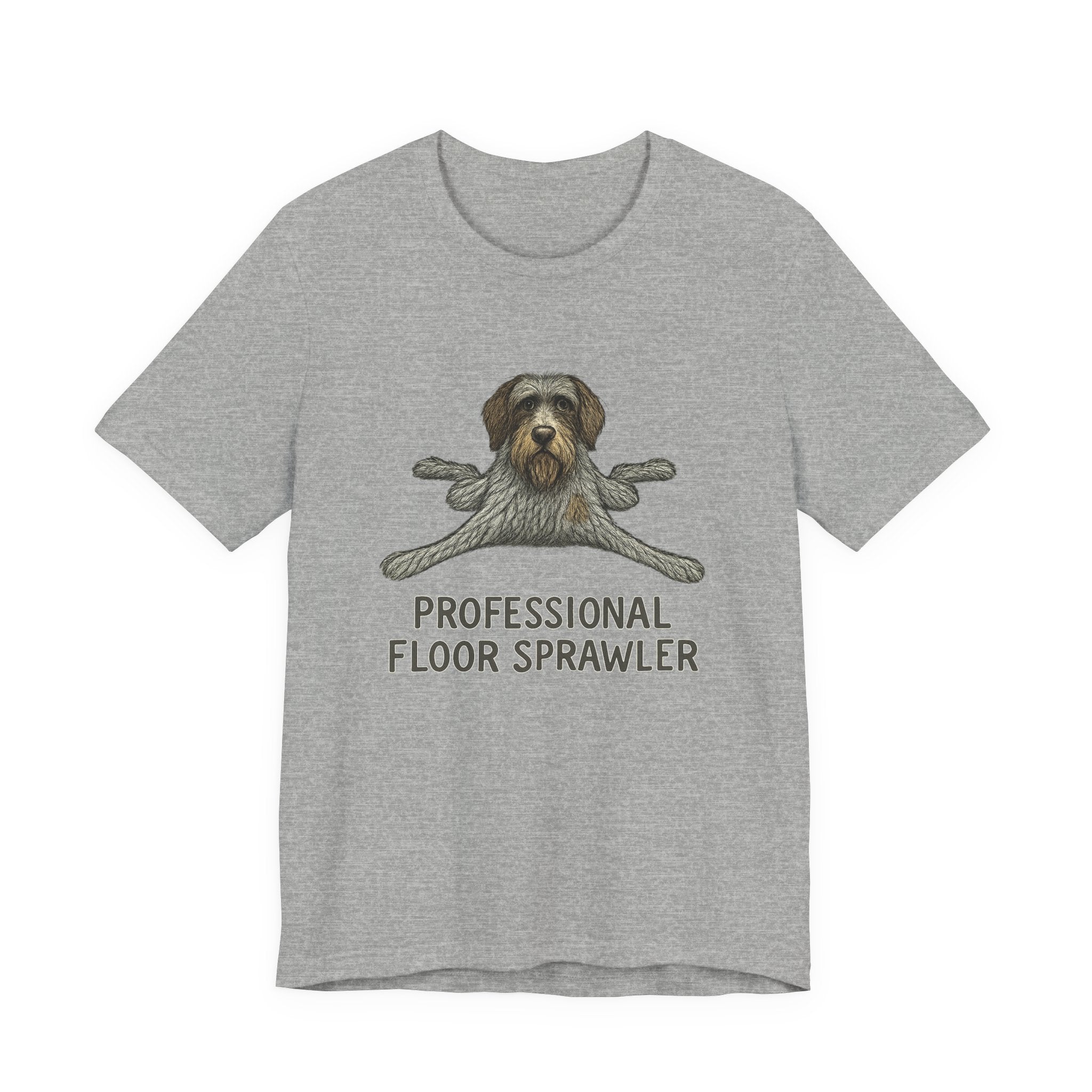 Wirehaired Pointing Griffon Professional Floor Sprawler Tee