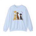 Retro Mid-Century Mod Labs sweatshirt, view 4