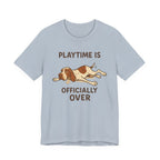 Bracco Italiano Playtime Is Over Tee
