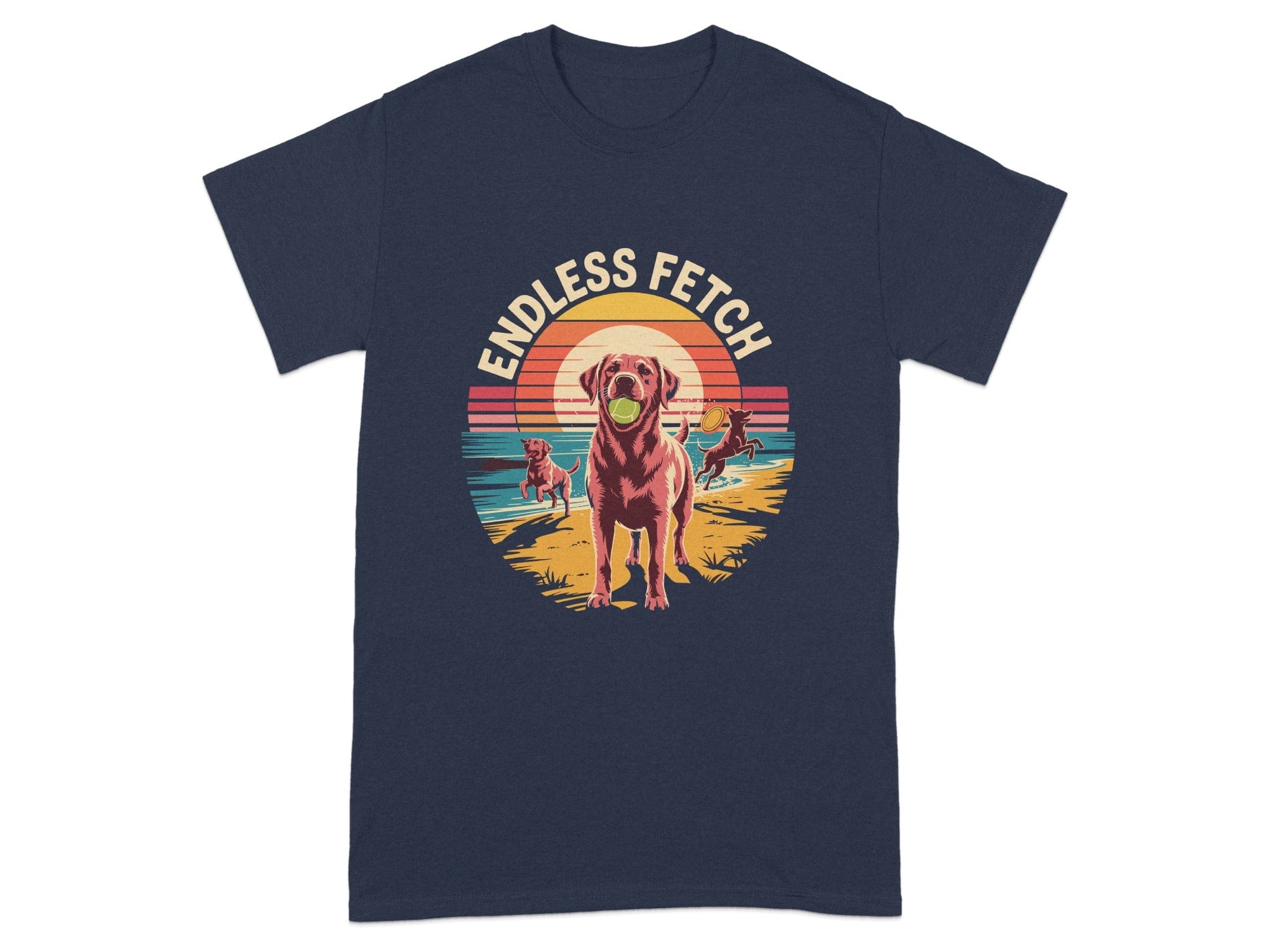 Endless Fetch Retro Style Graphic T-Shirt product