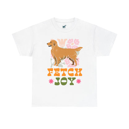 Fetch Joy Golden Retriever T Shirt