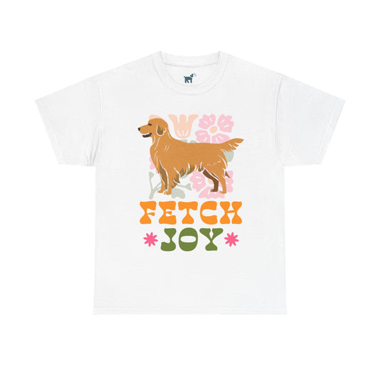 Fetch Joy Golden Retriever T Shirt