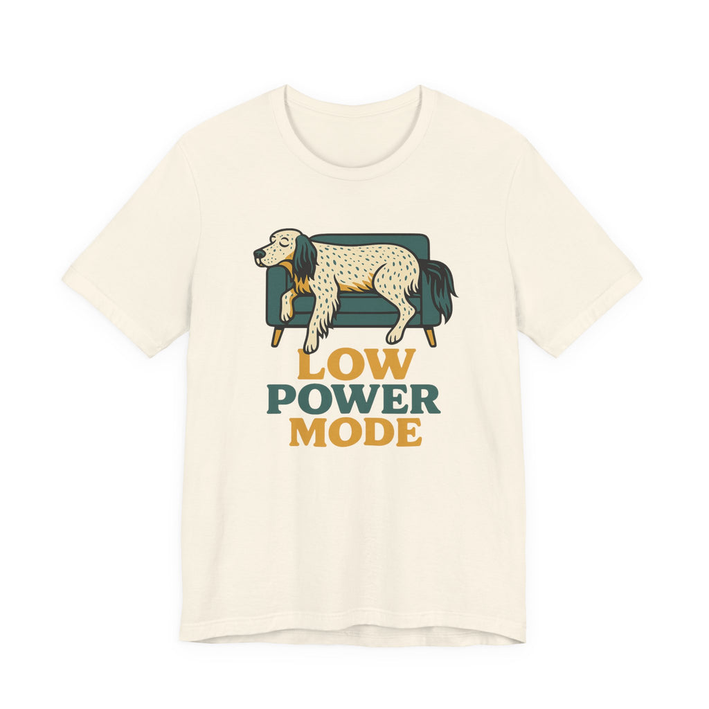English Setter Low Power Mode Tee