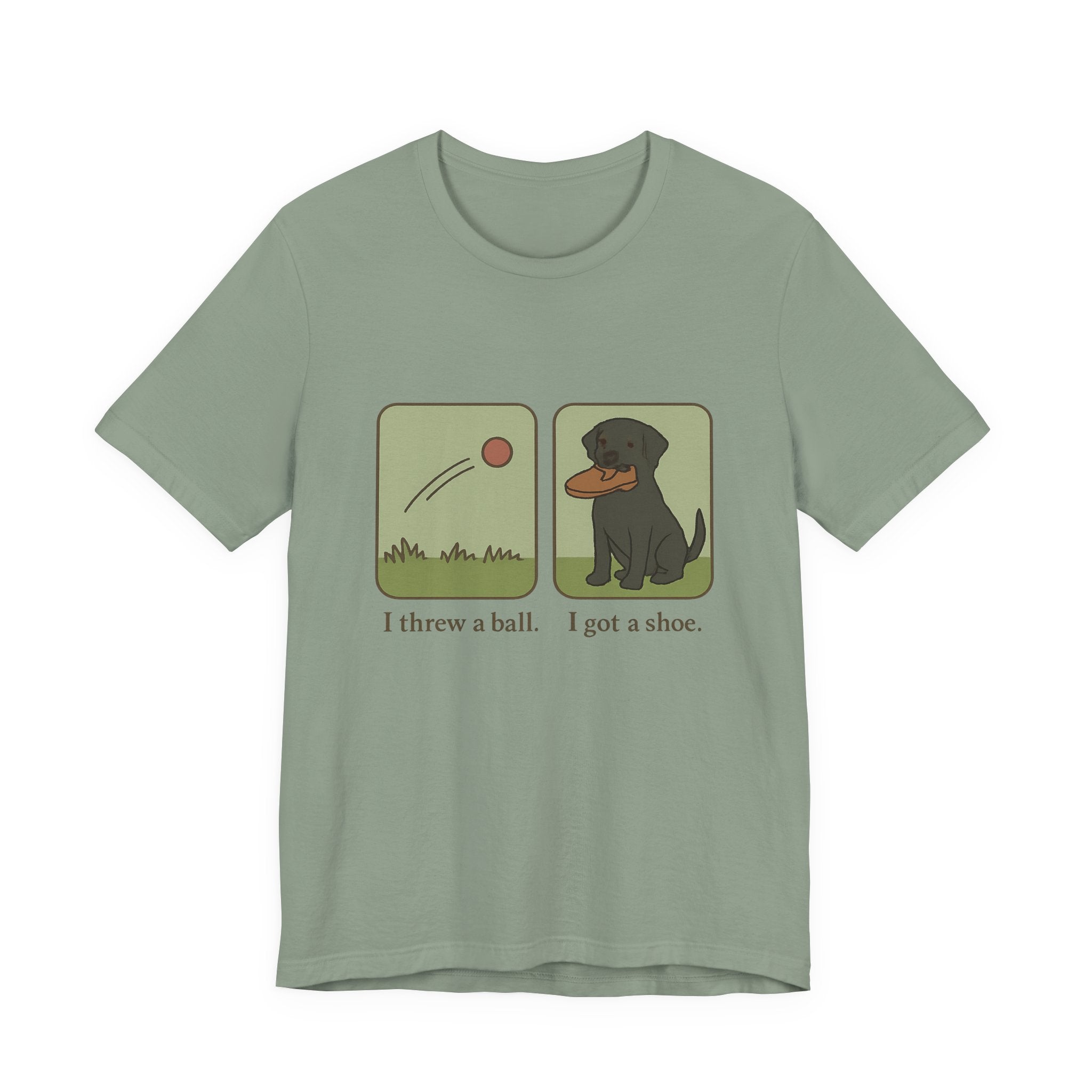 Black Lab I Threw a Ball I Got a Shoe Tee