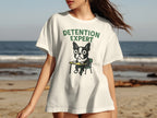 Detention Expert Bulldog Graphic Funny T-shirt