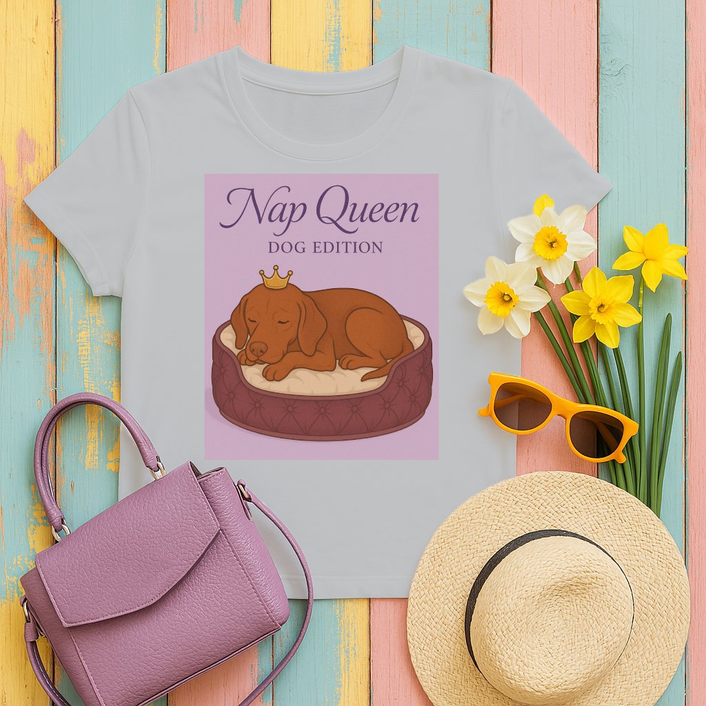 Nap Queen Dog Edition Casual Wear T-Shirt product type