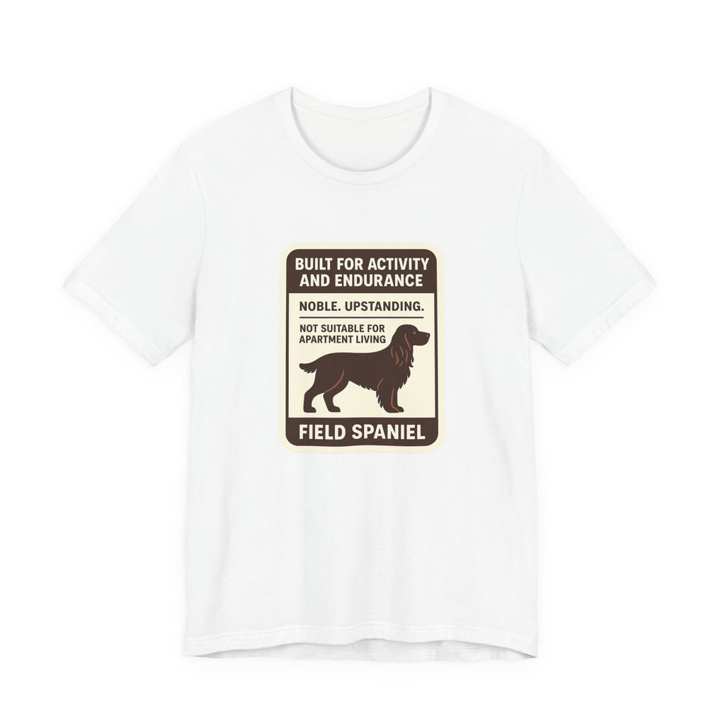 Field Spaniel Built For Activity And Endurance Tee