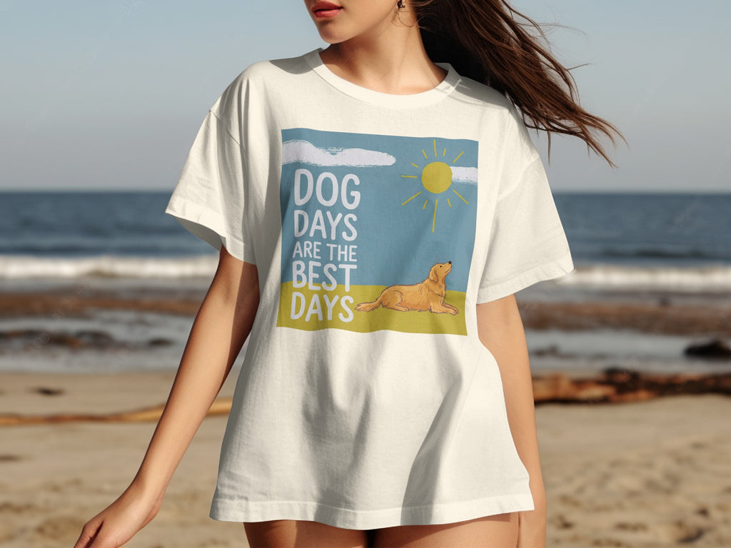 Dog Days Are the Best Days Graphic T-Shirt
