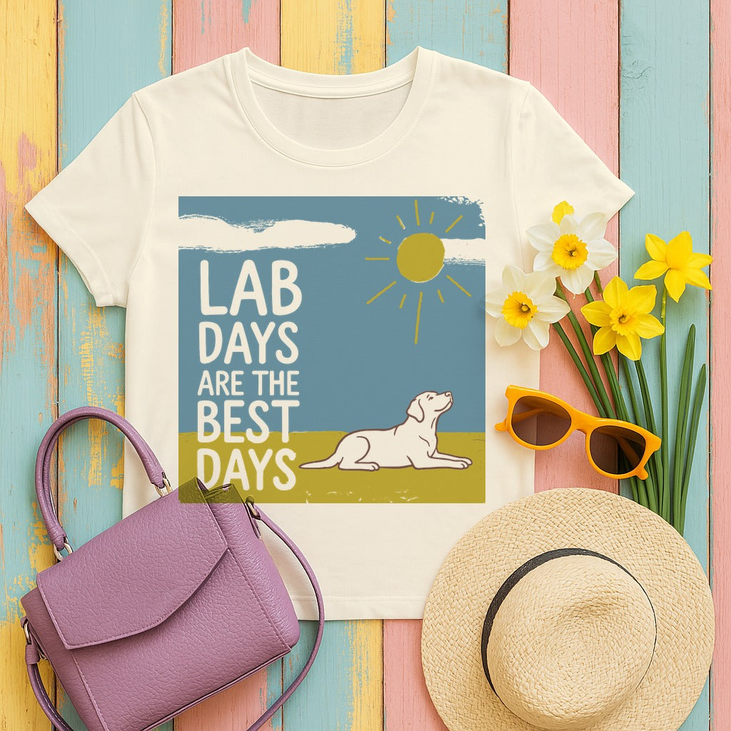 Lab Days T-Shirt in Natural