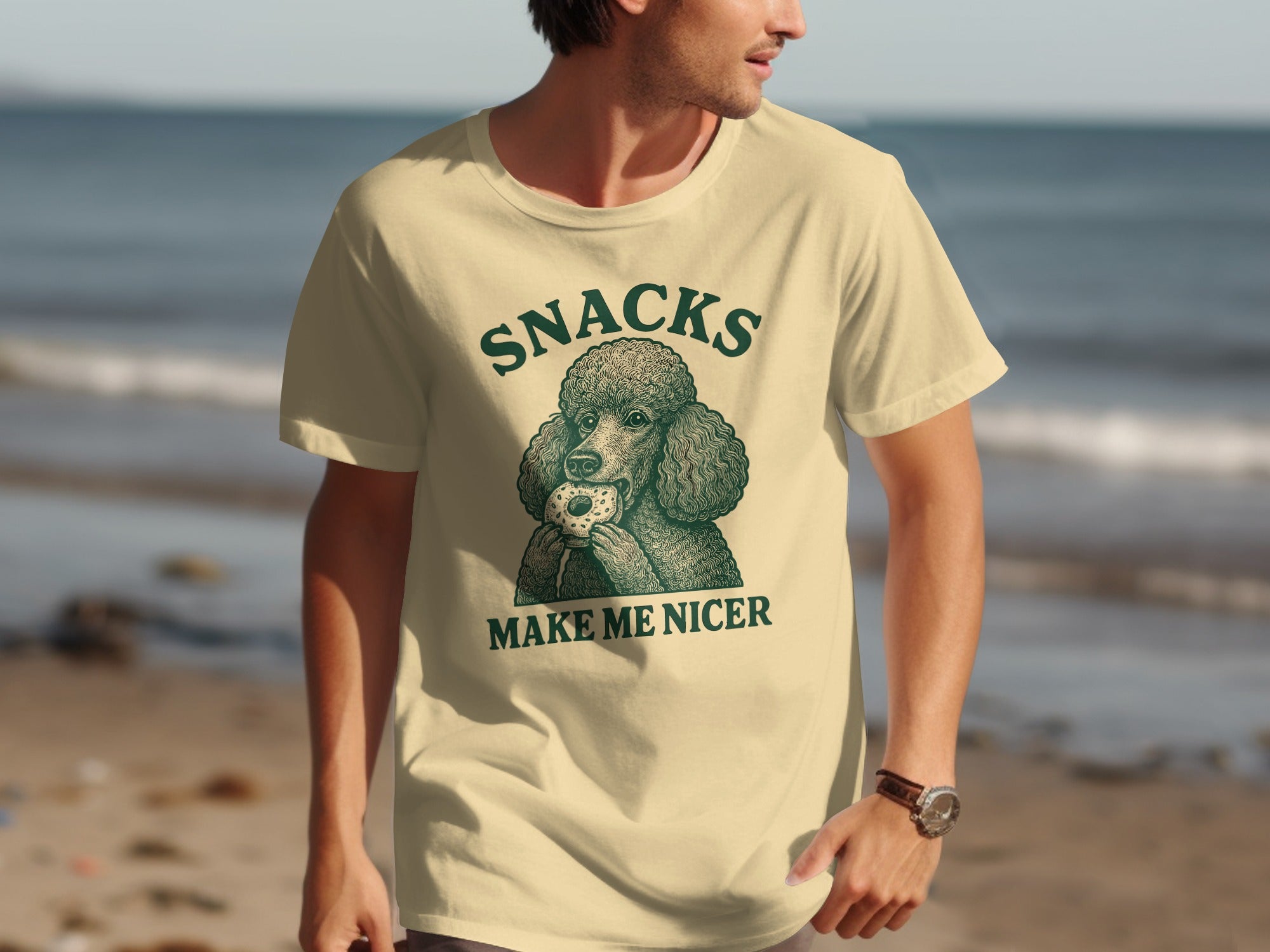 Snacks Make Me Nicer Graphic Tee Product
