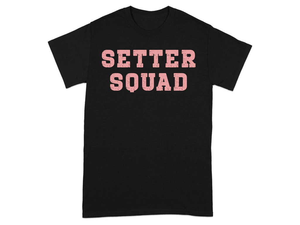 Setter Squad Black Graphic Tee Statement Product