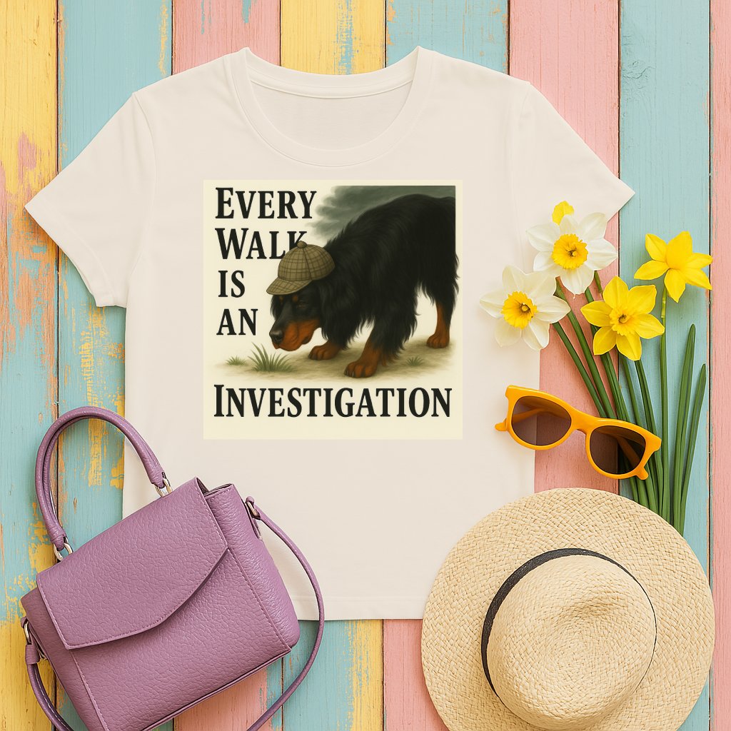 Every Walk Is An Investigation T-shirt product