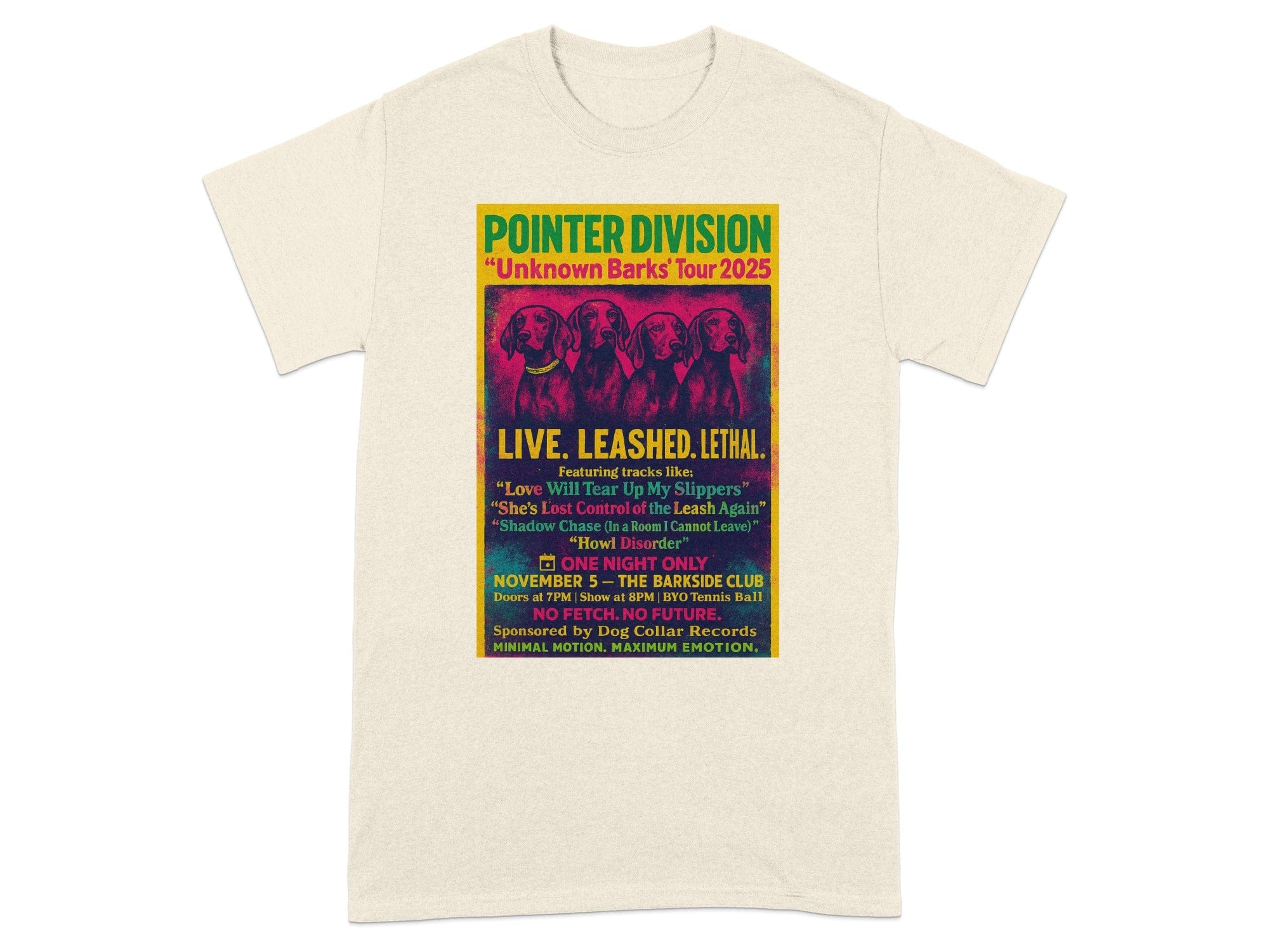 Pointer Division Tour 2025 Graphic T-shirt product