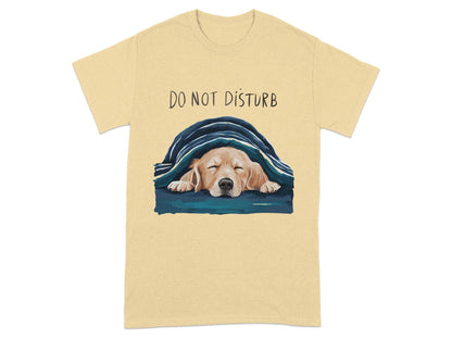 Do Not Disturb Sleeping Dog Graphic Shirt product