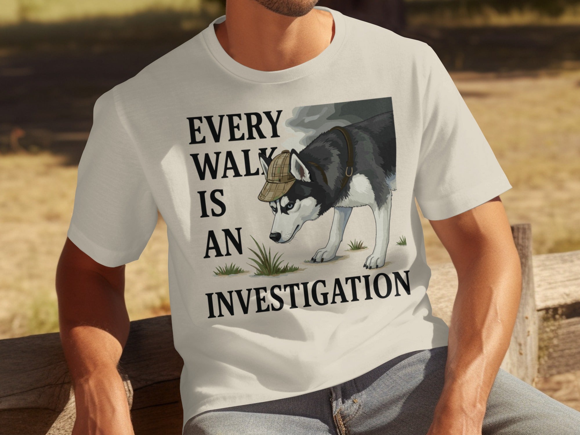 Every Walk Is An Investigation T-shirt