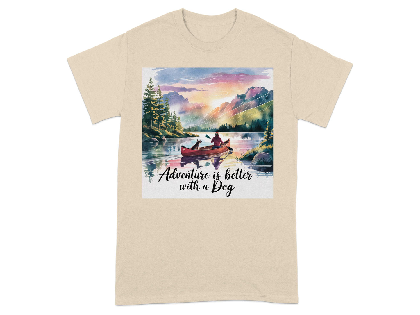 Adventure is Better with a Dog T-Shirt product