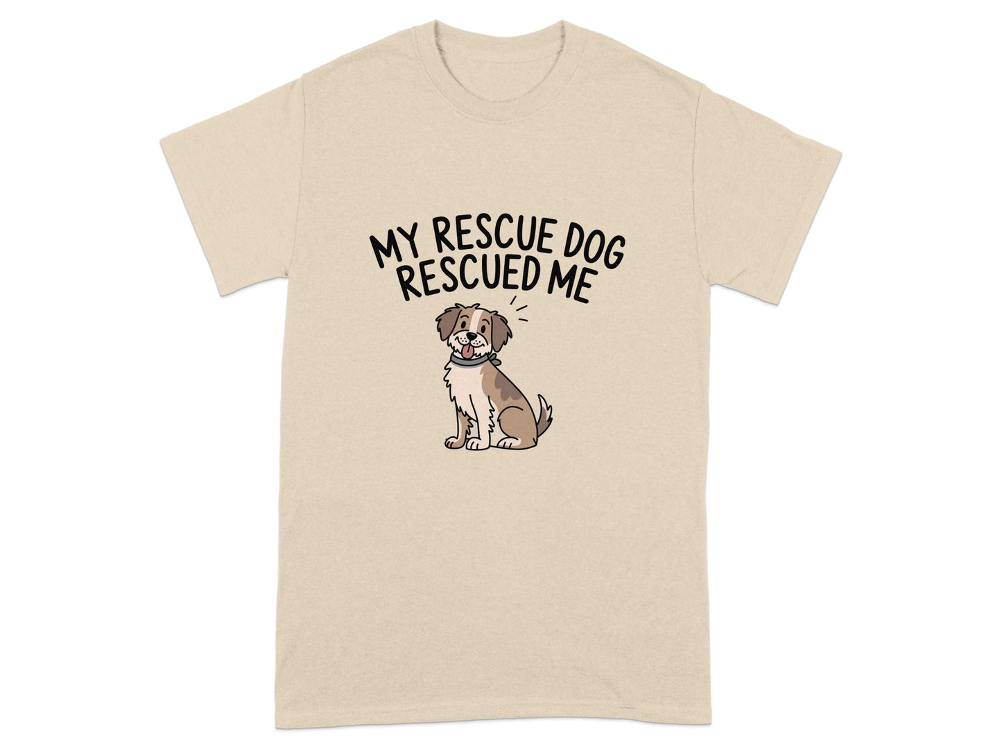 My Rescue Dog Rescued Me T-shirt product