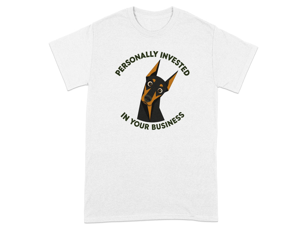 Invested Doberman T-shirt