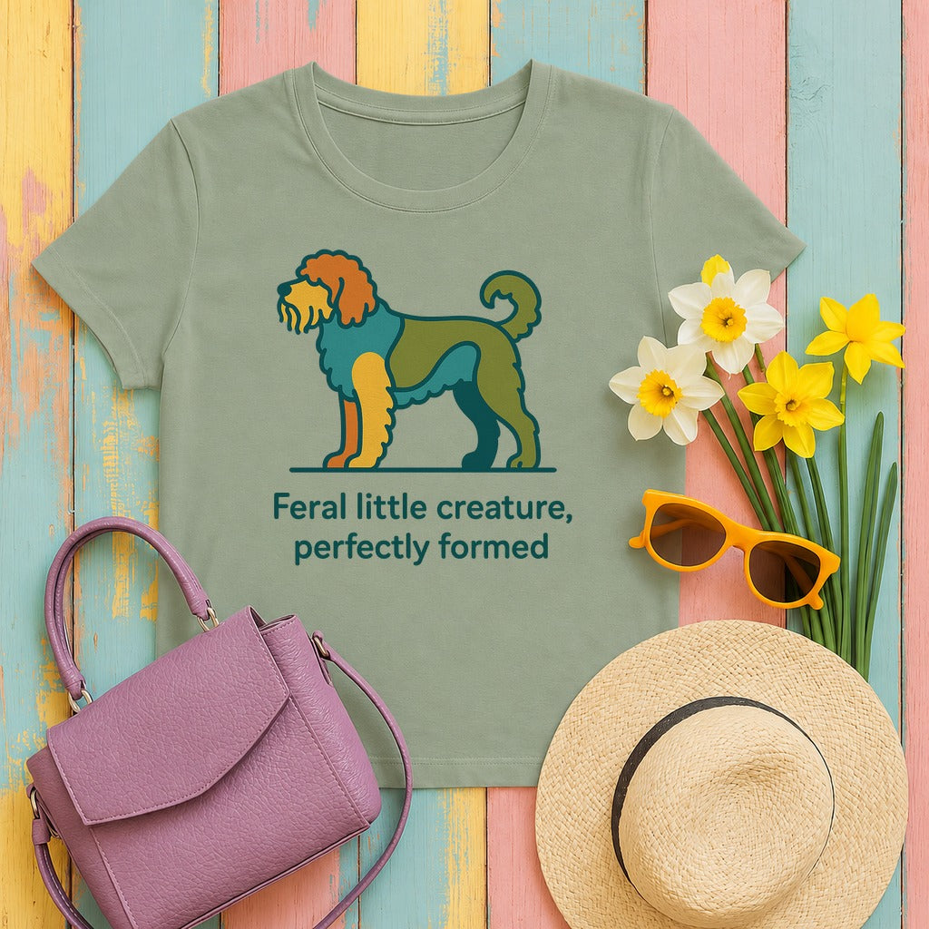 Barbet Feral Little Creature Tee in Sage
