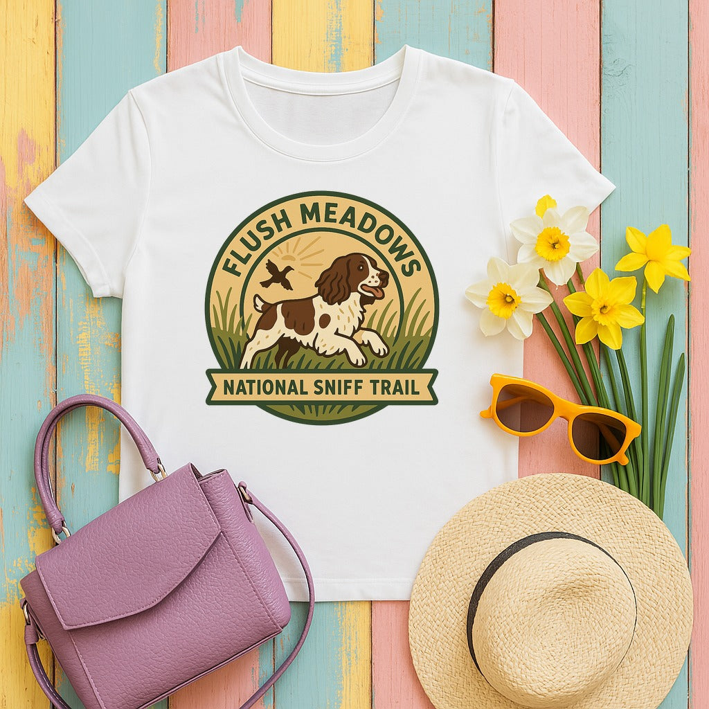Springer Flush Meadows Tee in White