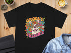 Groovy Frenchie T-shirt Colorful and Fun Design