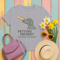 Weimaraner Nudge Nudge Tee in Athletic Heather