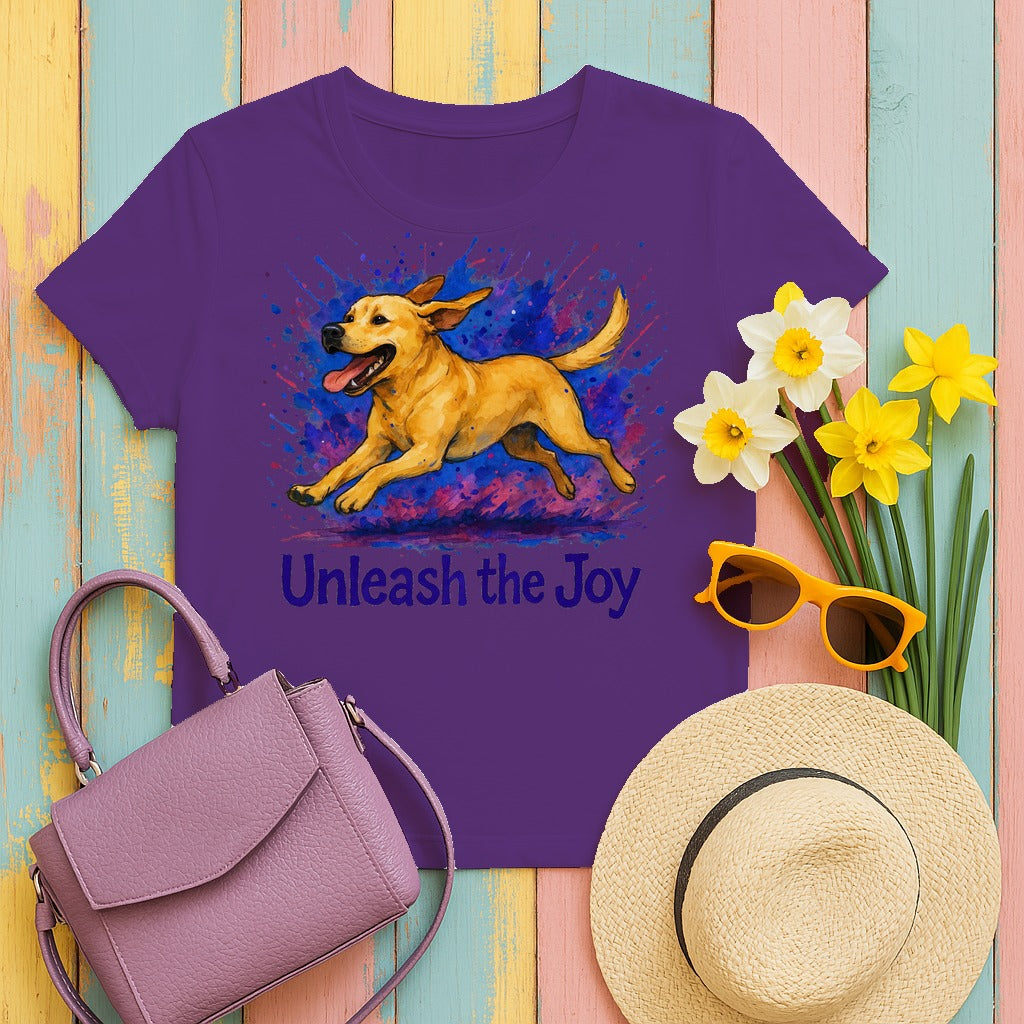 Unleash the Joy Lab T-Shirts in Purple