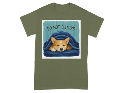 Do Not Disturb Corgi Sleeping Graphic T-shirt product