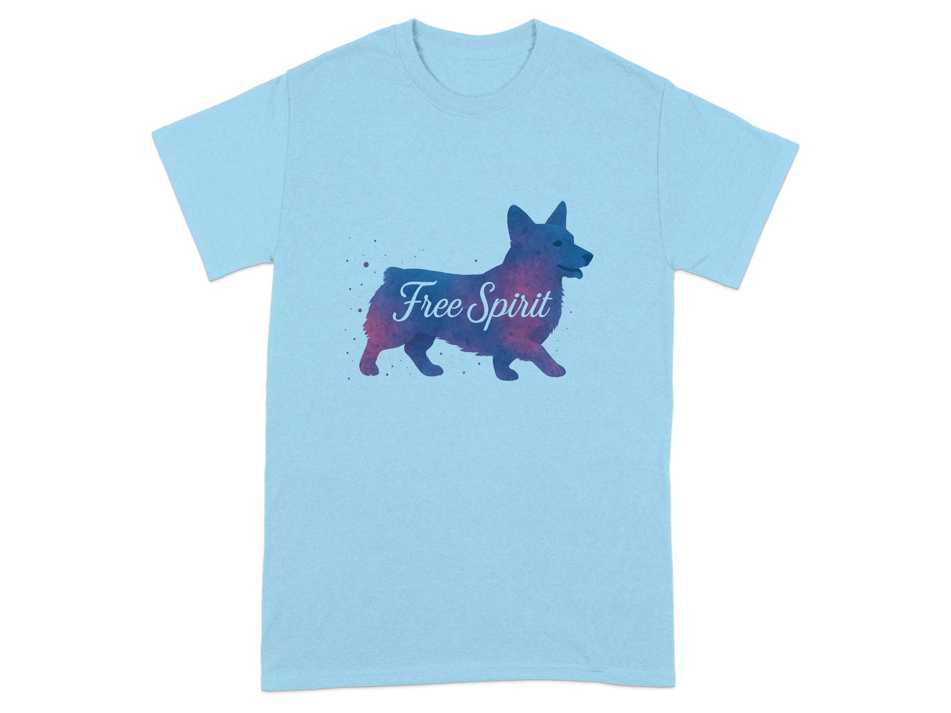 Free Spirit Corgi Graphic Tee Shirt product type