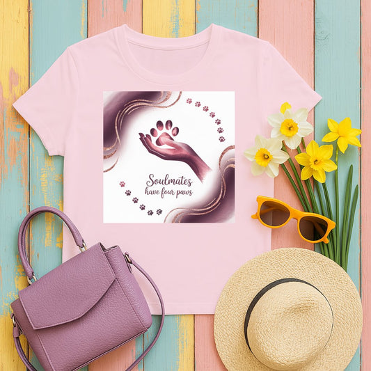 Soulmates Have Four Paws Inspirational T-shirt product