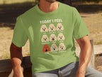 Today I Feel Emotions Dog Faces Graphic T-Shirt