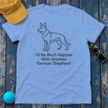 The More Shepherds T-Shirt in Carolina Blue