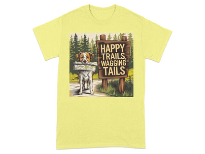 Happy Trails Wagging Tails Graphic T-shirt product