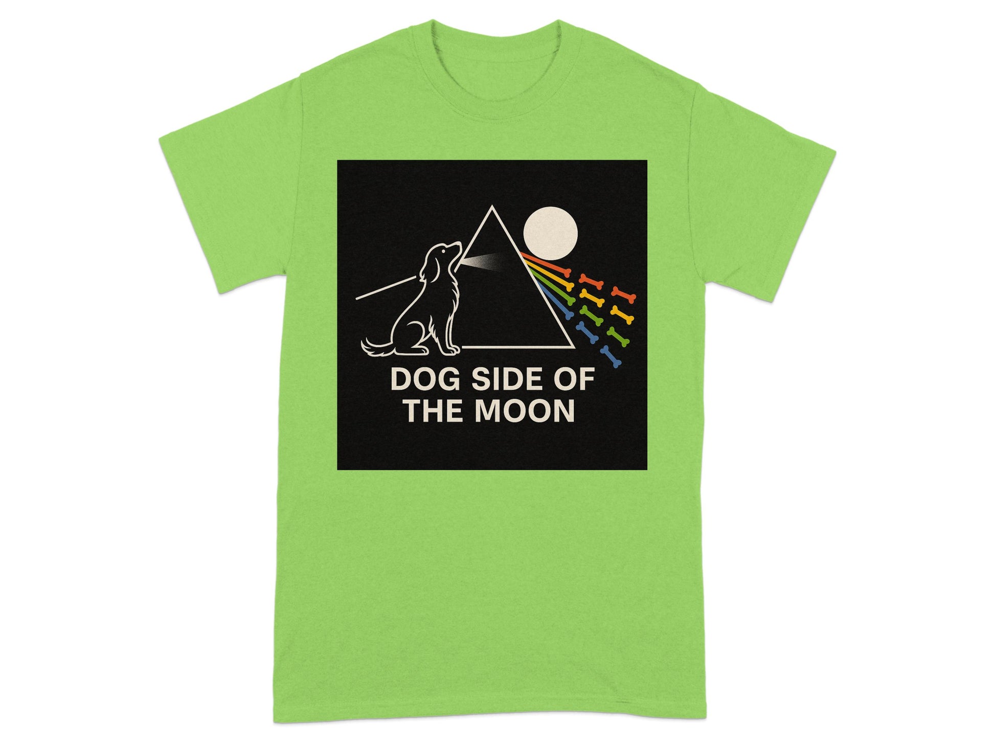 Dog Side of the Moon Funny Parody T-Shirt product type