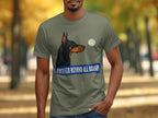 Focused Beyond Reason Doberman T-shirt