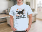 Fueled By Birds & Chaos Graphic T-Shirt for Animal Lovers