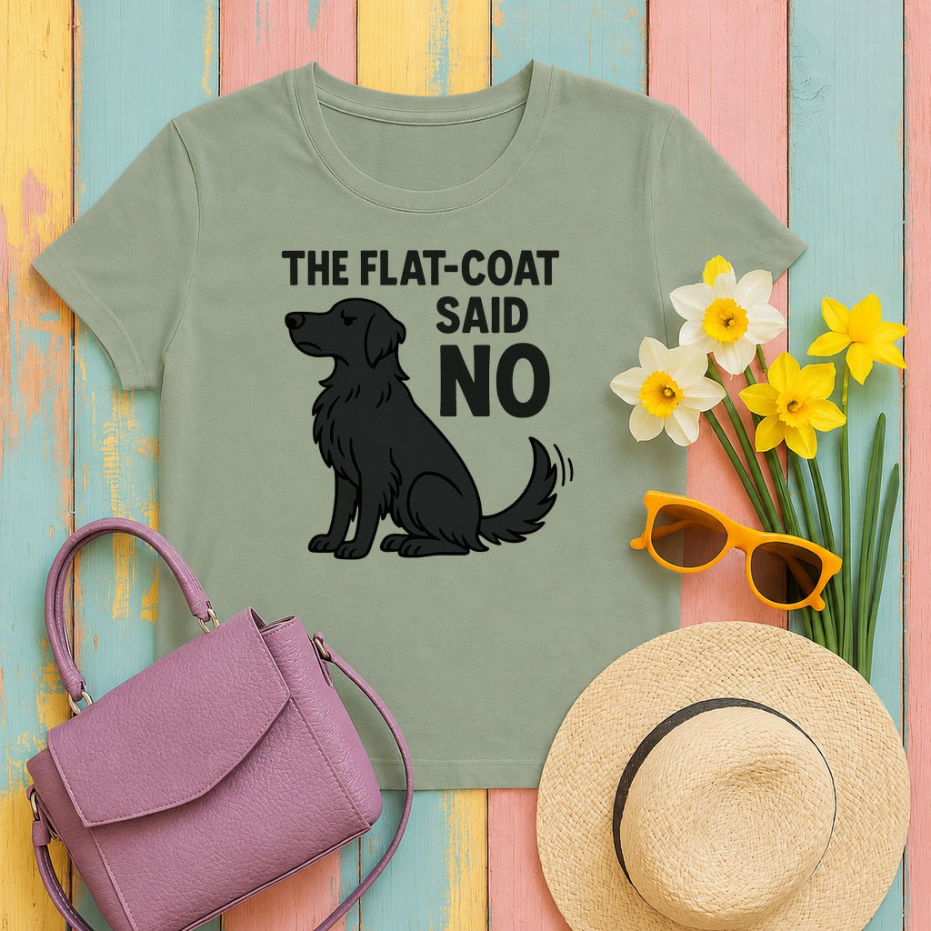 The Flat-Coat Said No Tee in Sage