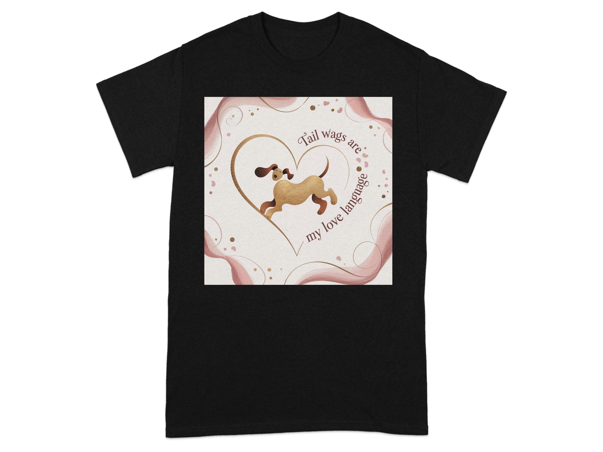 Tail wags are my love language graphic product type