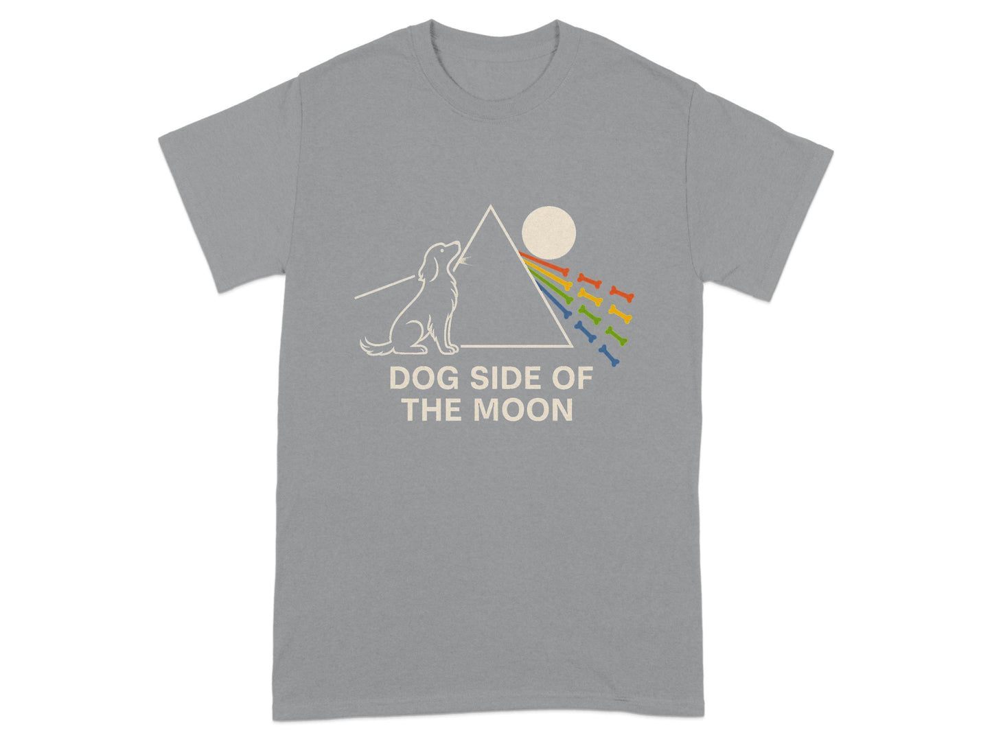Dog Side of the Moon Graphic T-Shirt product