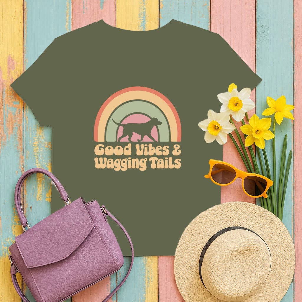 Good Vibes And Wagging Tails Graphic T-Shirt product